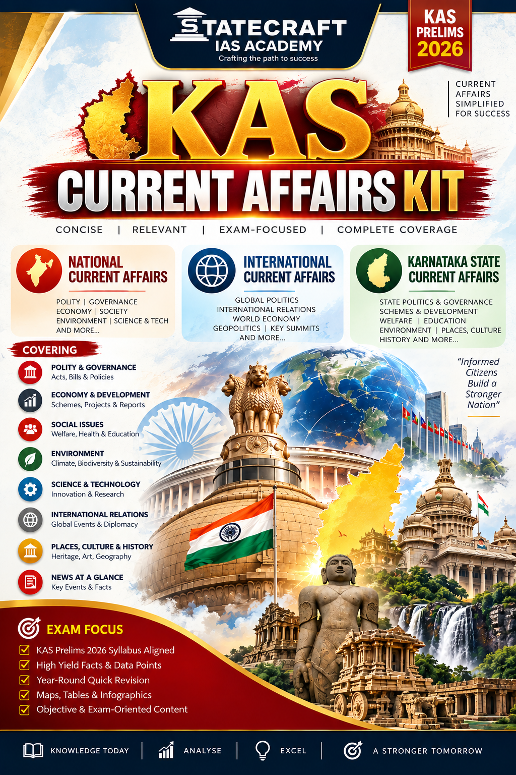 KAS Current Affairs Kit 2026 – National, International & Karnataka Current Affairs