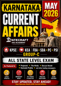 Karnataka Current Affairs May 2026 | Monthly Compilation for KPSC, KAS,KEA & Competitive Other State Level Exams