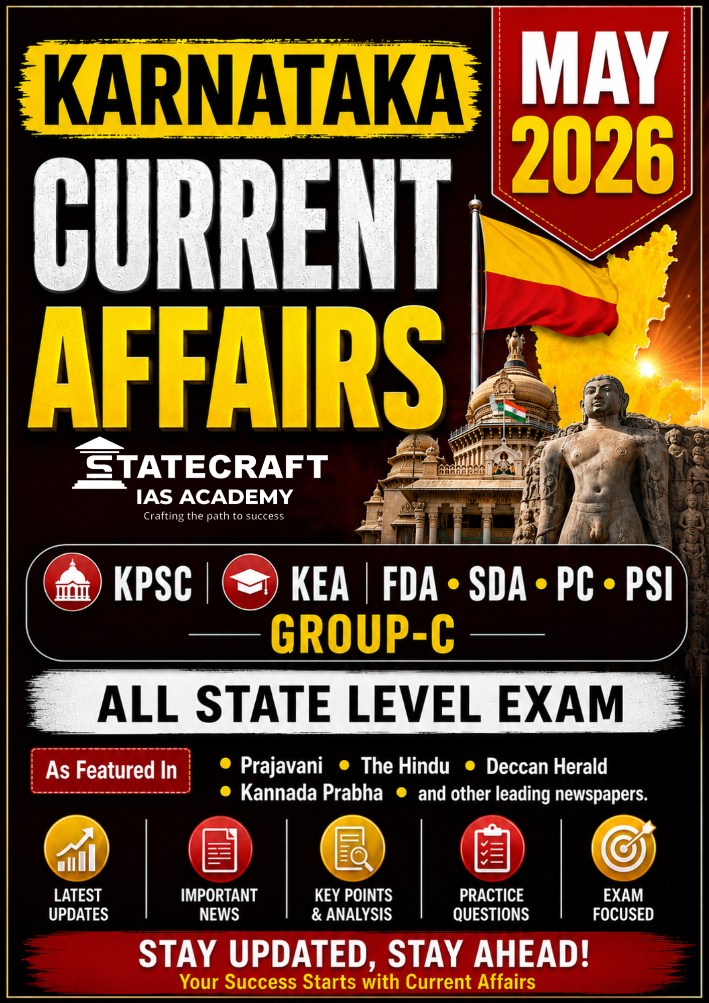 Karnataka Current Affairs May 2026 | Monthly Compilation for KPSC, KAS,KEA & Competitive Other State Level Exams