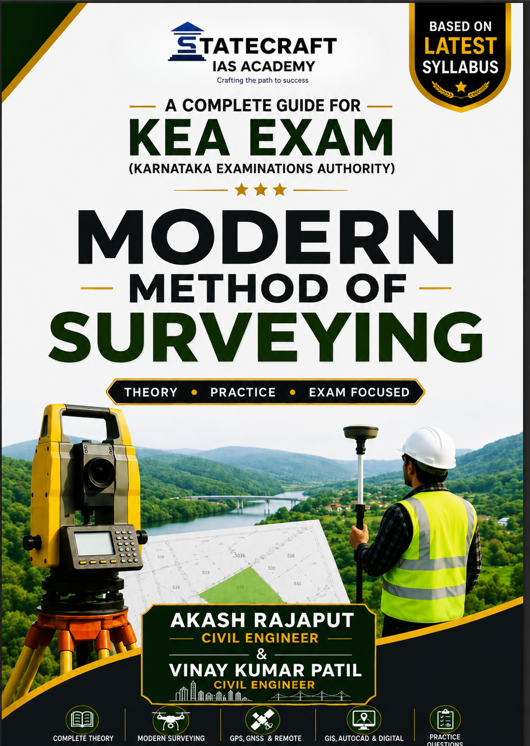 Modern Method of Surveying 2026 – Complete Guide for KEA Exam | Theory, GIS, GPS, GNSS, Remote Sensing & Practice Questions