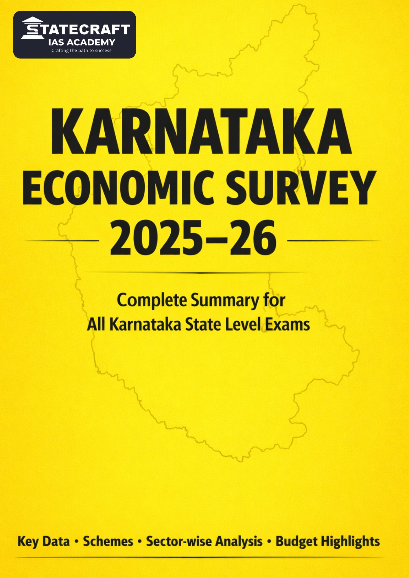 Karnataka Economic Survey 2025-26 – Complete Exam-Oriented Summary for KPSC & Karnataka State Exams