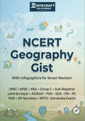 NCERT Geography Gist with Infographics for UPSC / KPSC / KEA / FDA / SDA / Group-C / PSI / ESI / Sub-Registrar  Competitive Exams